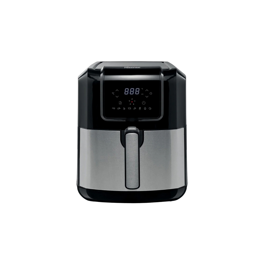 قلاية هوائية هايسنس H06AFBS2S3 Black – Touch Control / 360° Air Circulation / نافذة شفافة / سعة 6.7 لتر