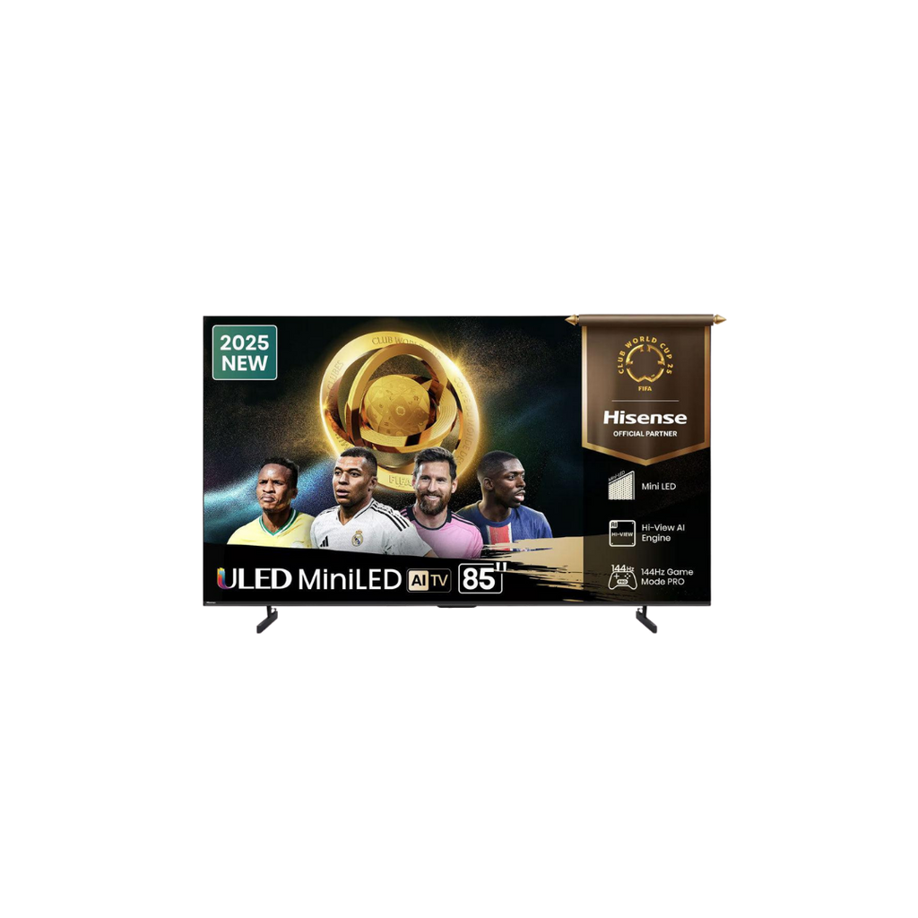 شاشة هايسنس 85U7Q Mini LED QLED سمارت 85 بوصة – 4K UHD (120Hz / Local Dimming)