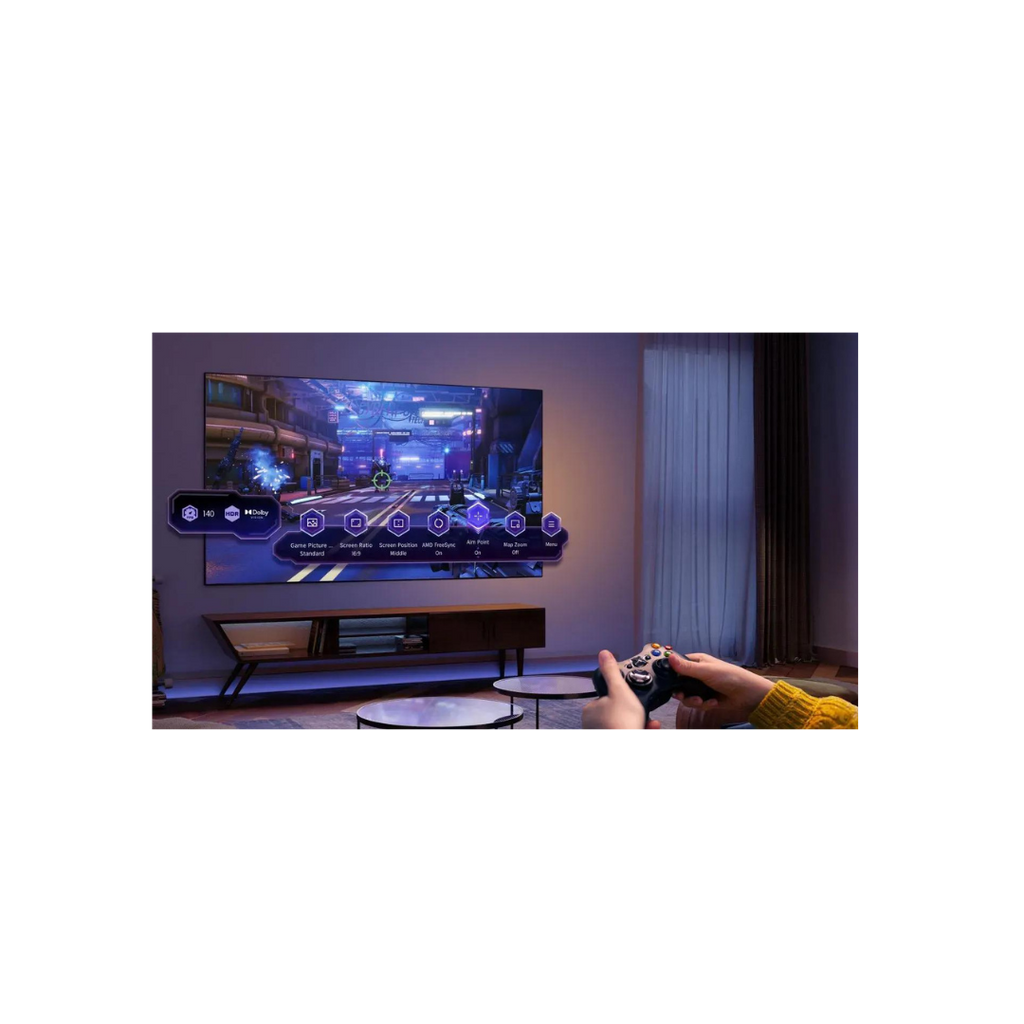 شاشة هايسنس 85U7Q Mini LED QLED سمارت 85 بوصة – 4K UHD (120Hz / Local Dimming)