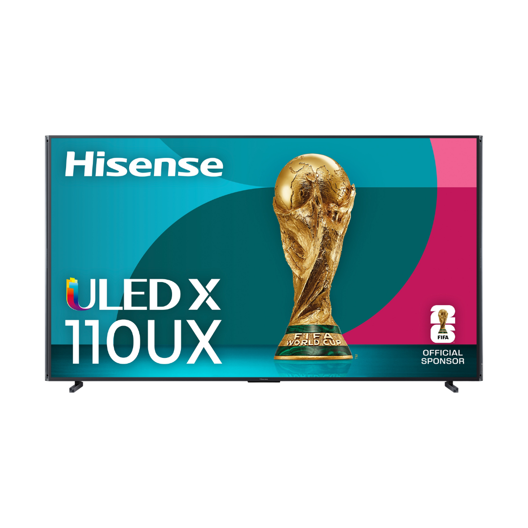 شاشة هايسنس 110UX ميني LED الذكية 110 بوصة – 4K UHD بتقنية ULED X وصوت Dolby Atmos