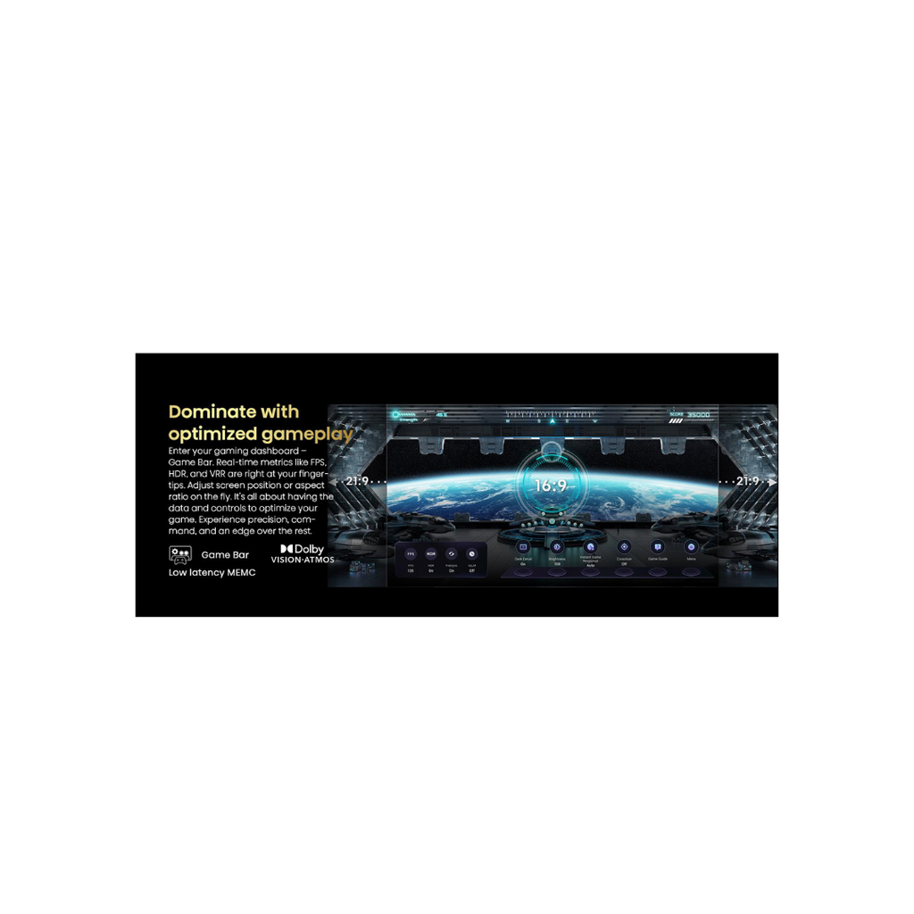 شاشة هايسنس 65U8N Mini LED PRO سمارت 65 بوصة – 4K UHD (144Hz / 3000 Nits / FreeSync Pro)