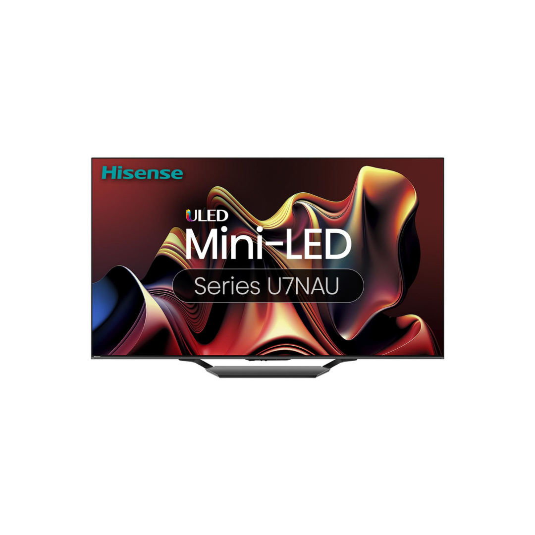 شاشة هايسنس 55U7N Mini LED سمارت 55 بوصة – 4K UHD (144Hz / QLED / Dolby Vision / Dolby Atmos)