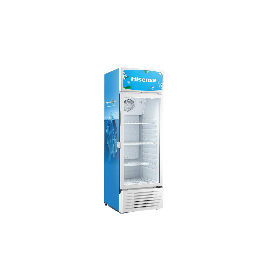 ثلاجة العرض Hisense FL-26WC من هايـسنس تعتبر خيار ممتاز للمحال والكافيهات وحتى الاستخدام المنزلي إذا تحتاج عرض المشروبات بشكل مرتب وواضح. تأتي بتصميم عامودي مع باب زجاجي شفاف