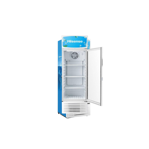 ثلاجة العرض Hisense FL-26WC من هايـسنس تعتبر خيار ممتاز للمحال والكافيهات وحتى الاستخدام المنزلي إذا تحتاج عرض المشروبات بشكل مرتب وواضح. تأتي بتصميم عامودي مع باب زجاجي شفاف
