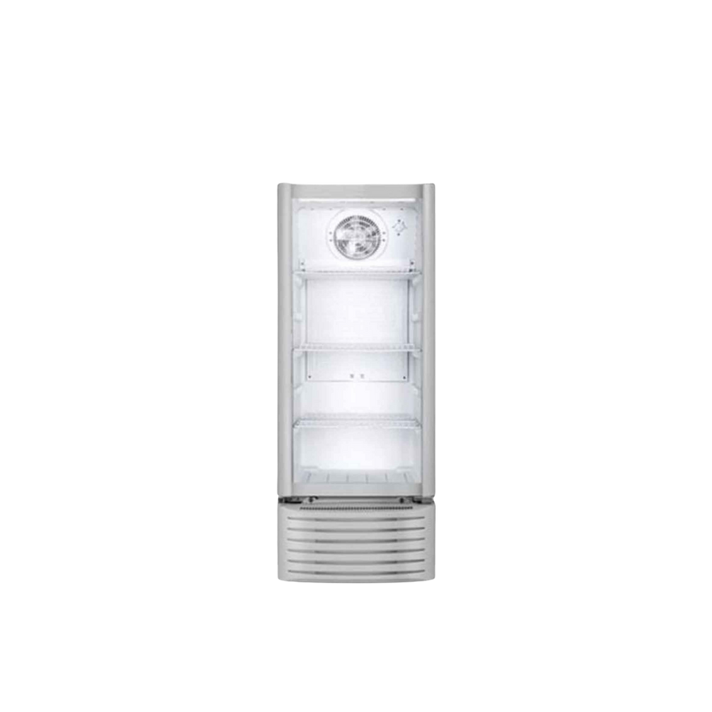 ثلاجة العرض Hisense FL-26WC من هايـسنس تعتبر خيار ممتاز للمحال والكافيهات وحتى الاستخدام المنزلي إذا تحتاج عرض المشروبات بشكل مرتب وواضح. تأتي بتصميم عامودي مع باب زجاجي شفاف