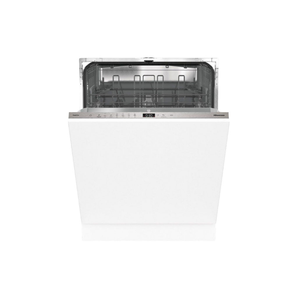 غسالة الصحون Hisense HV642D90ME من هايـسنس تعتبر من الأجهزة الحديثة المصممة لتوفير الراحة وتسهيل الأعمال اليومية داخل المطبخ، حيث تجمع بين الأداء القوي والتصميم الأنيق المناسب للمطابخ العصرية
