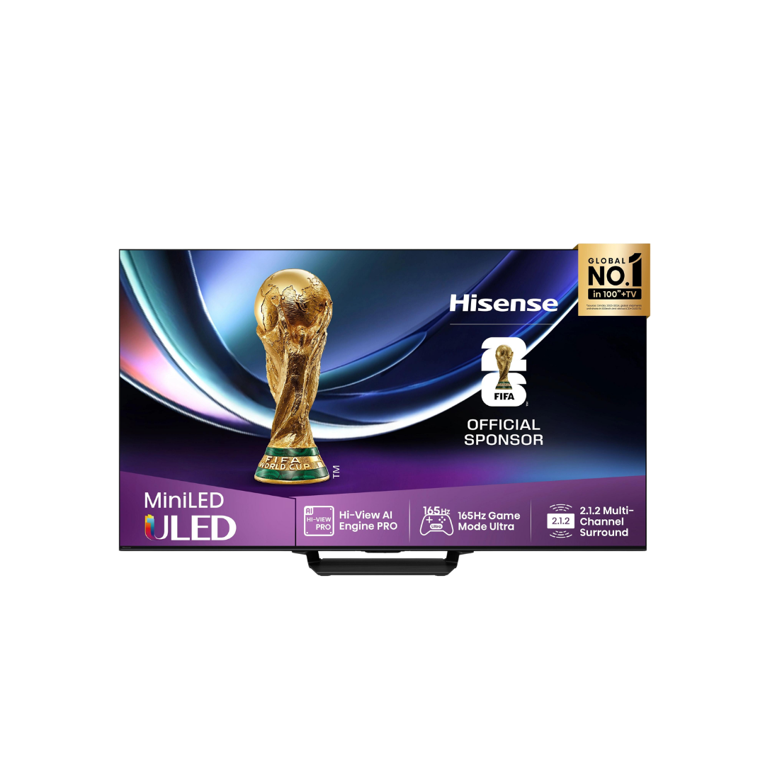 شاشة هايسنس 85UX Mini LED PRO سمارت 85 بوصة – 4K UHD (144Hz / 5000+ Local Dimming Zones)