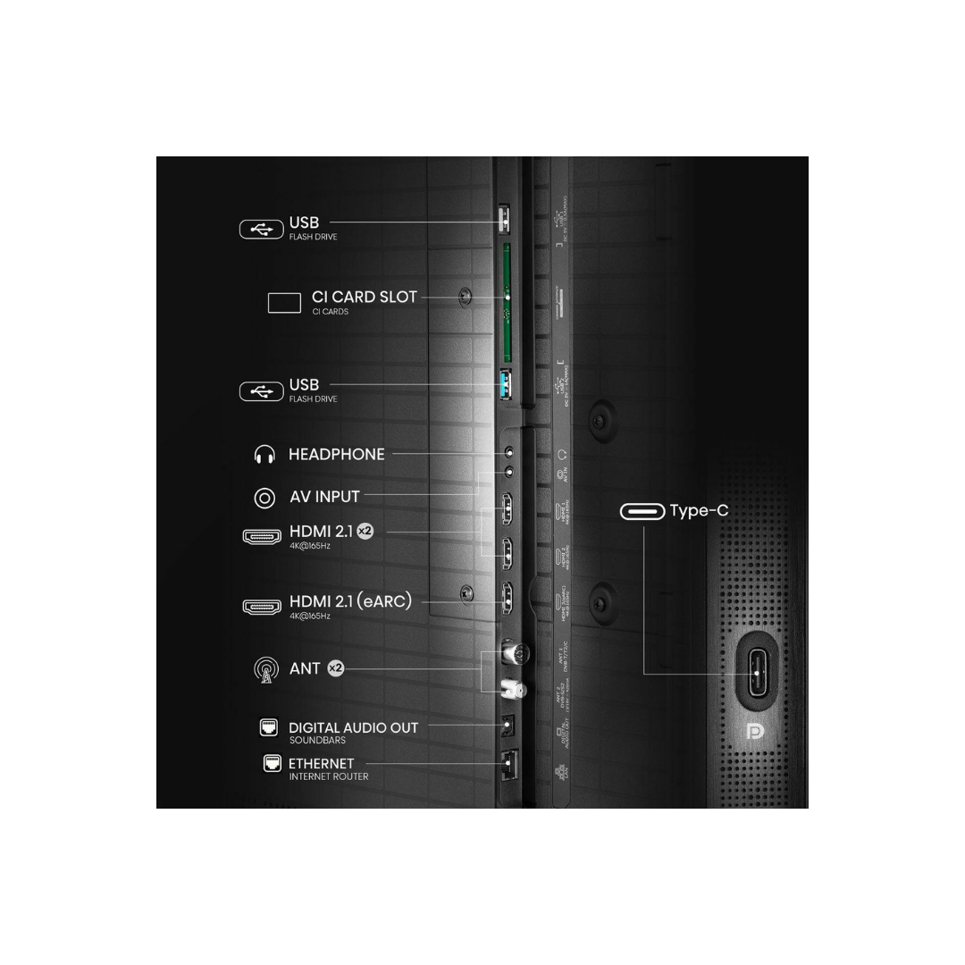 شاشة Hisense 85U8N تعتبر من أقوى شاشات Hisense ضمن فئة Mini-LED لسنة 2024، وهي موجهة لعشاق الأفلام والألعاب والسينما المنزلية.