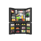 ثلاجة هايسنس RQ9P780TTB1 فرنش 4 أبواب – 26 قدم (أسود ستانلس / Pure View / ذكية)