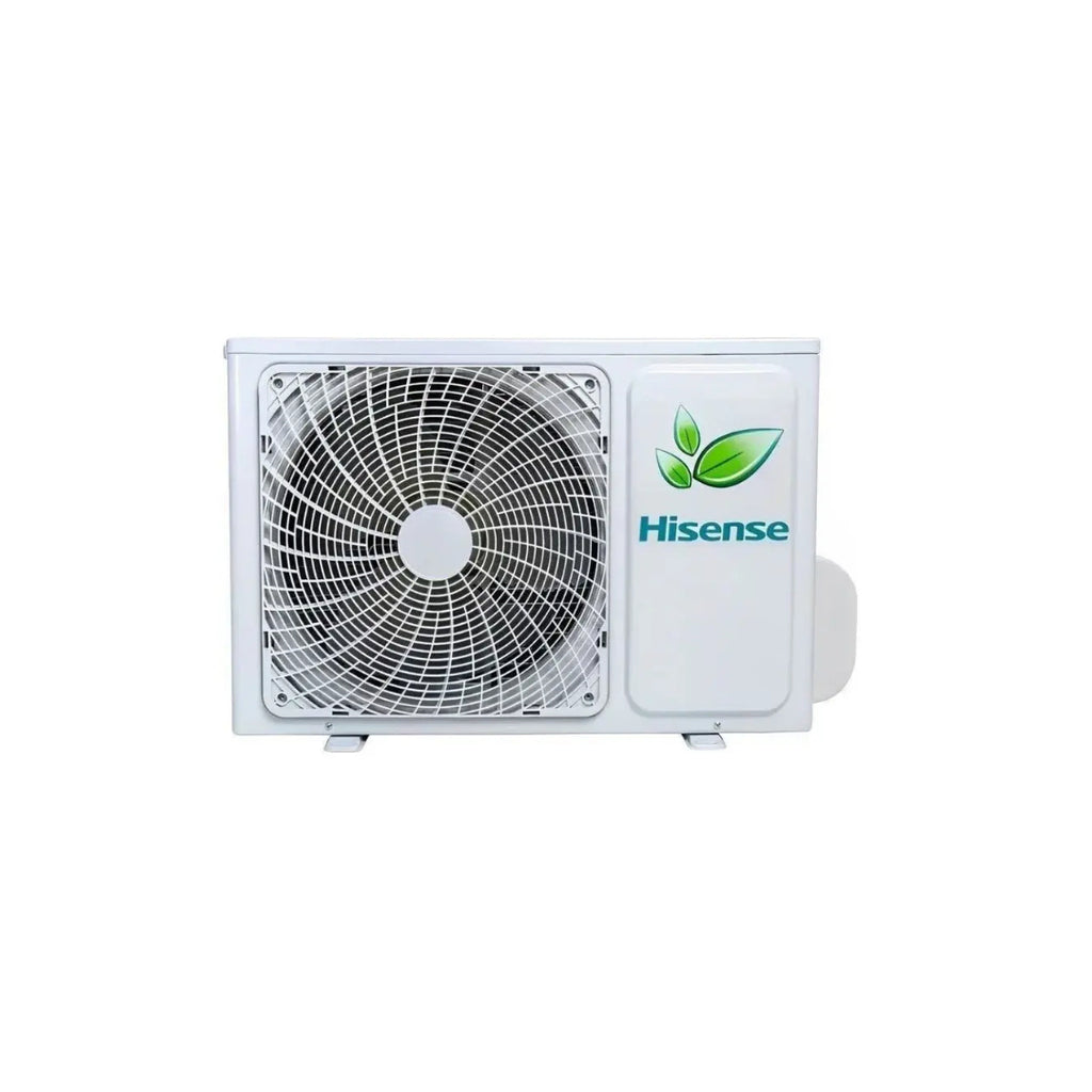 تحكم 3 مراحل – Hisense QAS-12UF باللون الأبيض الأنيق… 1 طن قوة تبريد بفخامة التفاصيل