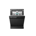 Hisense HS673C90BME غسالة صحون 16 مكان – أسود Wi‑Fi + 5 مرشات + Smart Dry + Touch Control + Light