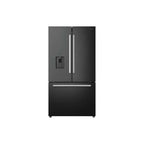 ثلاجة هايسنس RF820N4WBU فرنش 3 أبواب – 29 قدم (أسود إنفرتر / واي فاي / موزع ماء)