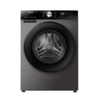 غسالة هايسنس WF3S1243BT تحميل أمامي – 12 كغم (أبيض + تيتانيوم إنفرتر / بخار)