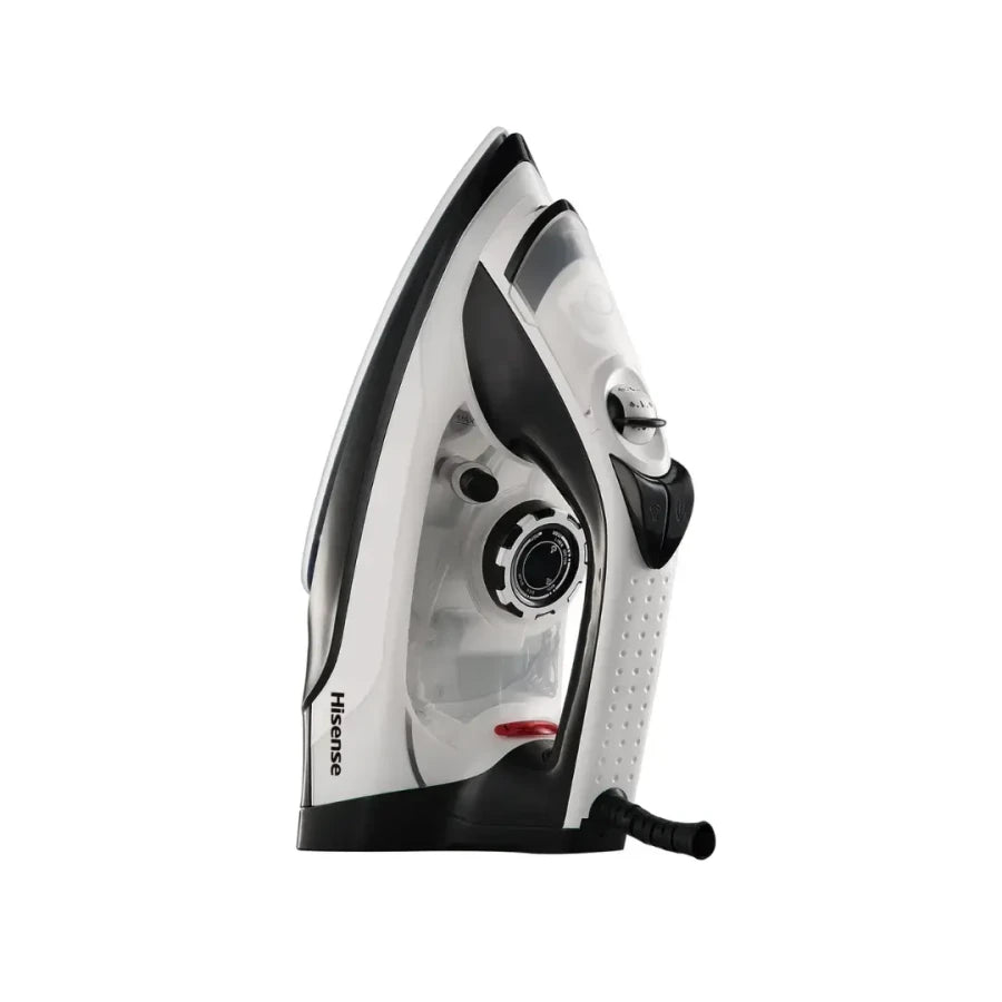 مكواة بخار هايسنس H22SIBLS1 – 2200 W مع Anti‑Calc + Anti‑Drip + Auto Shut‑off + نعل سيراميك + Self‑Clean